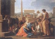 Nicolas Poussin, The hl, Famile in Agypten